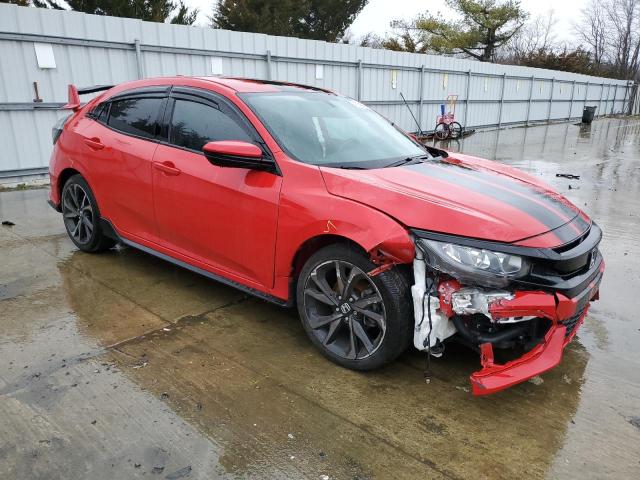 SHHFK7H48JU421924 - 2018 HONDA CIVIC SPORT 双色 照片 4