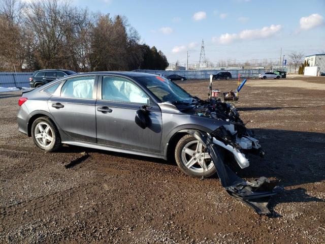 2HGFE2F55NH113960 - 2022 HONDA CIVIC SPORT 灰色 照片 4