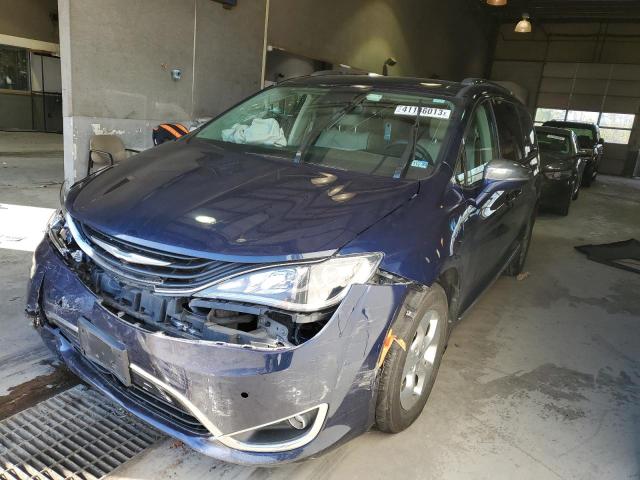 2C4RC1N78JR229768 - 2018 CHRYSLER PACIFICA HYBRID LIMITED BLUE photo 1