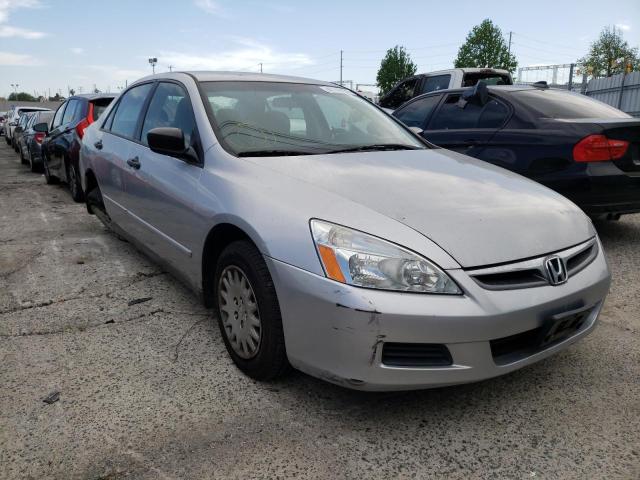 1HGCM56136A068649 - 2006 HONDA ACCORD VALUE SILVER photo 1