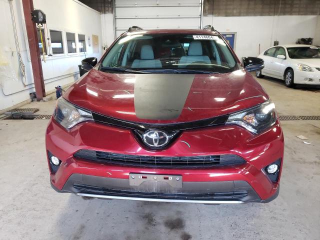 2T3RFREV9JW782214 - 2018 TOYOTA RAV4 ADVENTURE MAROON photo 5