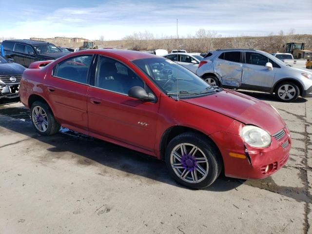 1B3ES76F43D216128 - 2003 DODGE NEON R/T RED photo 4