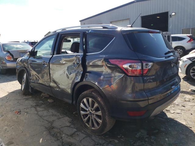 1FMCU9JD5HUC82224 - 2017 FORD ESCAPE TITANIUM GRAY photo 2