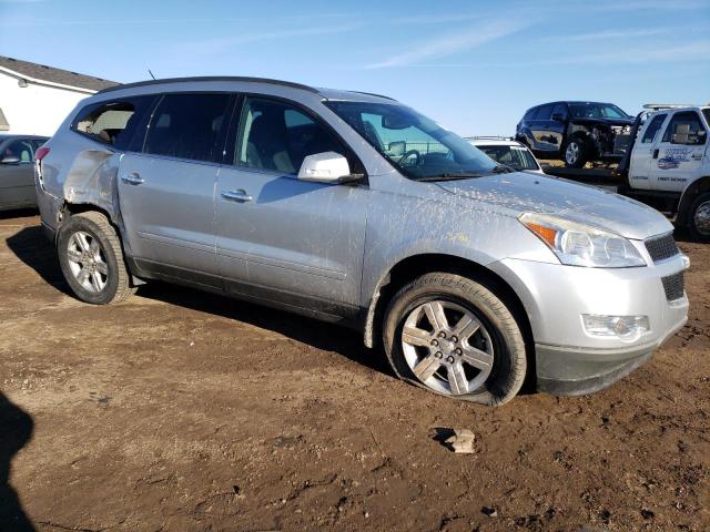 1GNKRGED8BJ337541 - 2011 CHEVROLET TRAVERSE LT SILVER photo 4