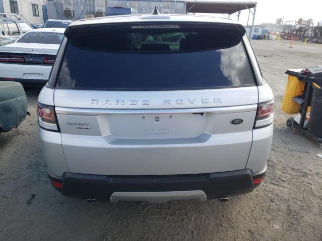 SALWR2FK2HA151831 - 2017 LAND ROVER RANGE ROVE HSE SILVER photo 6