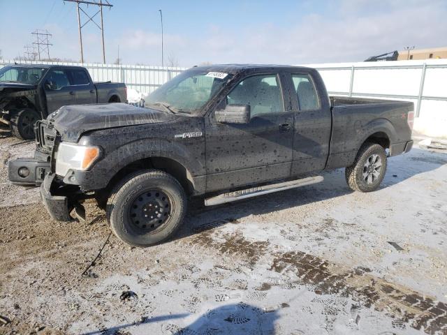 1FTFX1EF2DFD83791 - 2013 FORD F150 SUPER CAB BLACK photo 1