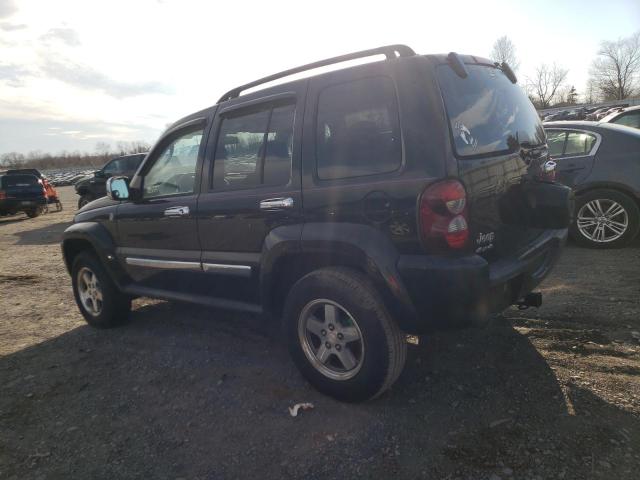 1J4GL38K95W690469 - 2005 JEEP LIBERTY RENEGADE BLACK photo 2