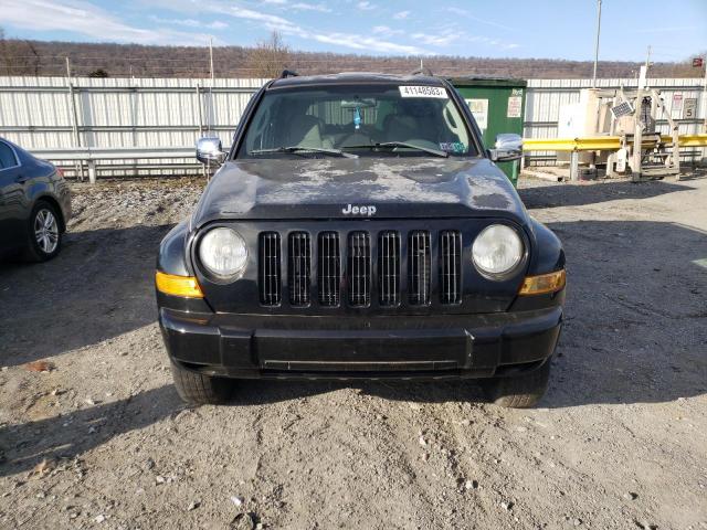 1J4GL38K95W690469 - 2005 JEEP LIBERTY RENEGADE BLACK photo 5