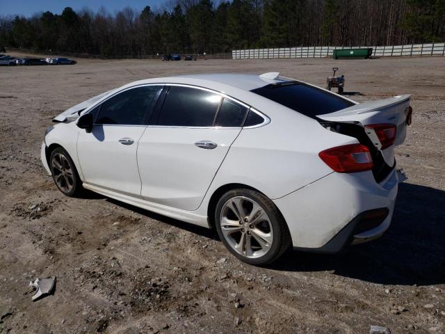 1G1BG5SM9G7290072 - 2016 CHEVROLET CRUZE PREMIER WHITE photo 2