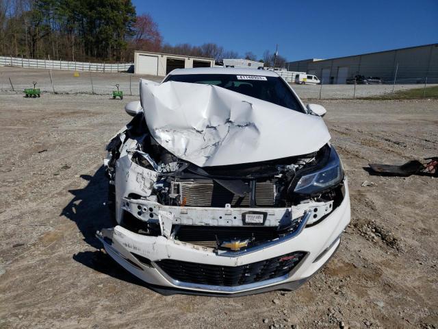 1G1BG5SM9G7290072 - 2016 CHEVROLET CRUZE PREMIER WHITE photo 5