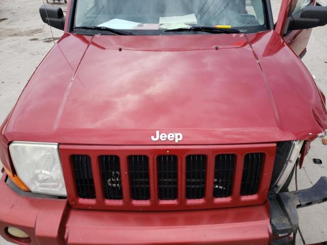 1J8HH48N76C189278 - 2006 JEEP COMMANDER 红色 照片 12