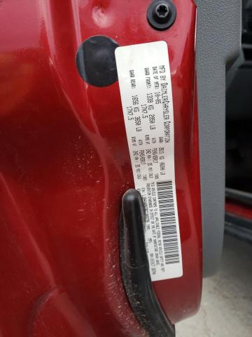 1J8HH48N76C189278 - 2006 JEEP COMMANDER 红色 照片 13