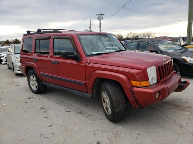 1J8HH48N76C189278 - 2006 JEEP COMMANDER RED photo 4