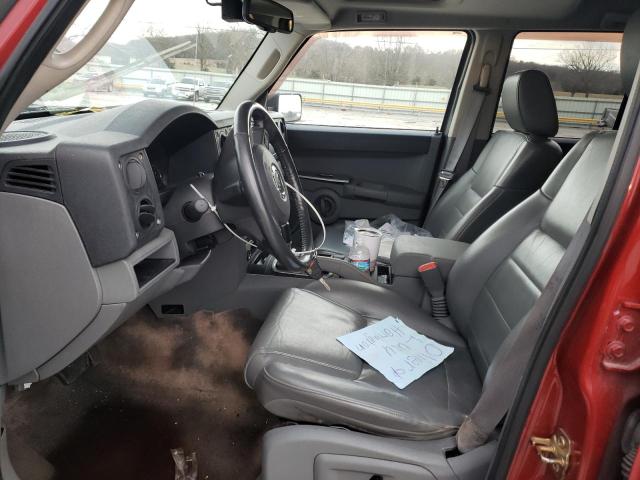 1J8HH48N76C189278 - 2006 JEEP COMMANDER 红色 照片 7