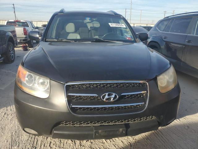 5NMSH13E08H130435 - 2008 HYUNDAI SANTA FE SE BLACK photo 5