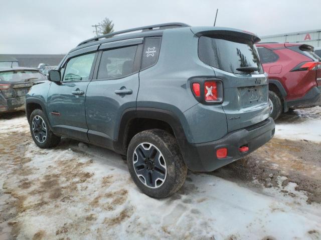 ZACCJBCB3HPG58162 - 2017 JEEP RENEGADE TRAILHAWK GRAY photo 2