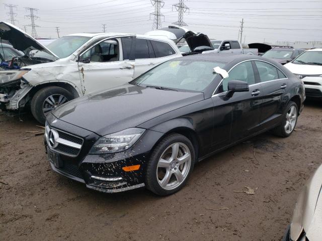 WDDLJ9BB6EA097788 - 2014 MERCEDES-BENZ CLS 550 4MATIC BLACK photo 1