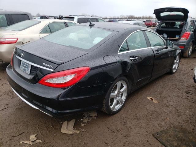 WDDLJ9BB6EA097788 - 2014 MERCEDES-BENZ CLS 550 4MATIC BLACK photo 3