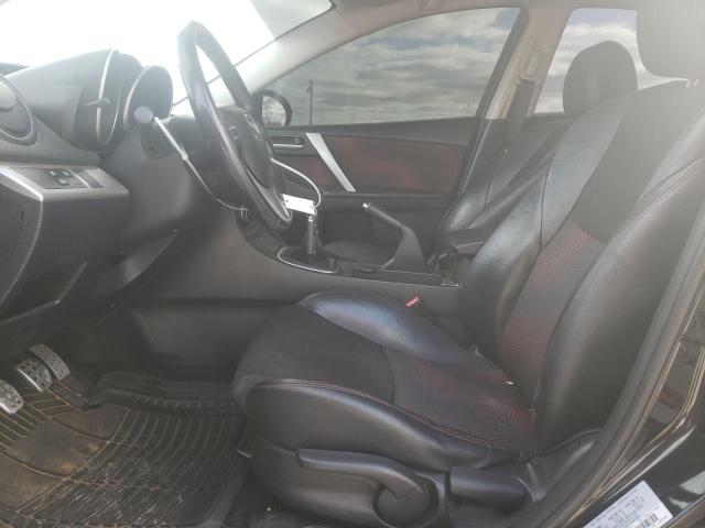 JM1BL1L33C1627737 - 2012 MAZDA SPEED 3 BLACK photo 7