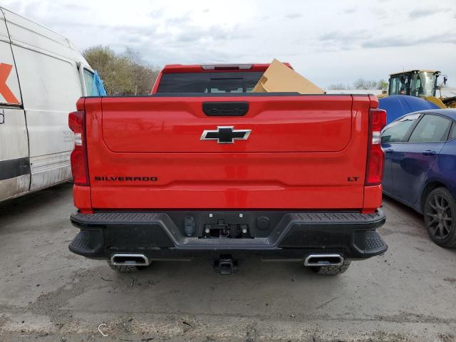 3GCPYFEL9NG116457 - 2022 CHEVROLET SILVERADO K1500 LT TRAIL BOSS RED photo 6