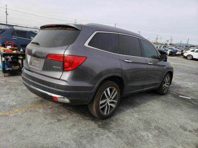 5FNYF5H97GB017956 - 2016 HONDA PILOT TOURING GRAY photo 3