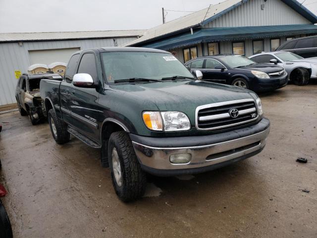 5TBBT44162S253018 - 2002 TOYOTA TUNDRA ACCESS CAB GREEN photo 4