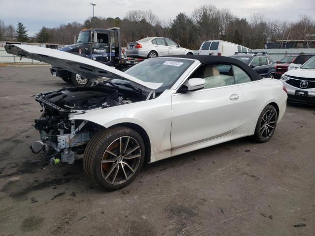 WBA43AT04NCJ16587 - 2022 BMW 430XI WHITE photo 1