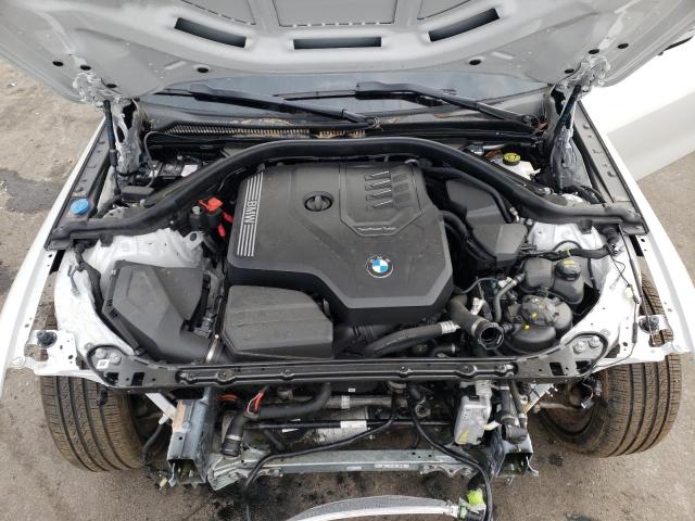 WBA43AT04NCJ16587 - 2022 BMW 430XI WHITE photo 11