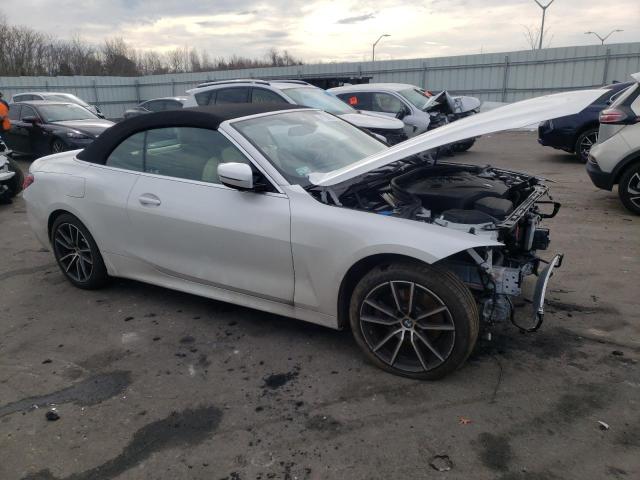 WBA43AT04NCJ16587 - 2022 BMW 430XI WHITE photo 4