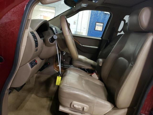 5N1AR18WX6C647453 - 2006 NISSAN PATHFINDER RED photo 7