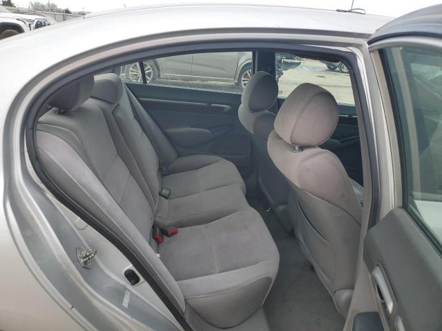 1HGFA16826L099908 - 2006 HONDA CIVIC EX SILVER photo 10