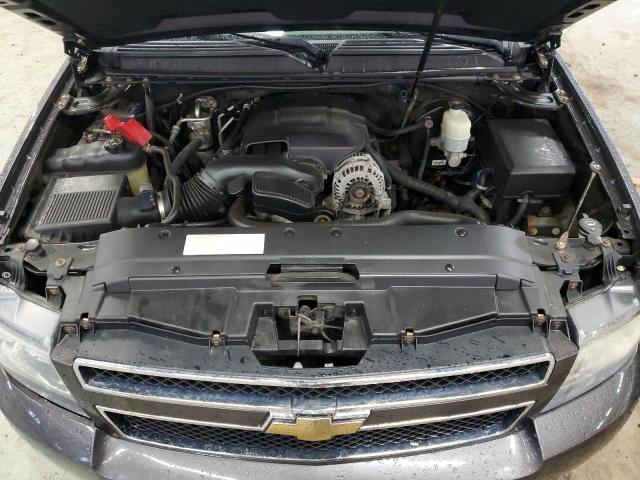 1GNUKBE08AR134338 - 2010 CHEVROLET TAHOE K1500 LT GRAY photo 11