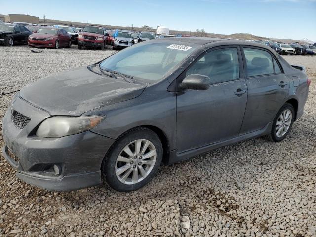 1NXBU40E19Z141225 - 2009 TOYOTA COROLLA BASE BLACK photo 1