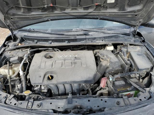 1NXBU40E19Z141225 - 2009 TOYOTA COROLLA BASE BLACK photo 11