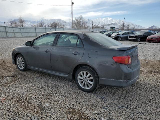 1NXBU40E19Z141225 - 2009 TOYOTA COROLLA BASE BLACK photo 2