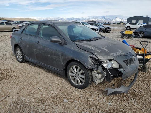 1NXBU40E19Z141225 - 2009 TOYOTA COROLLA BASE BLACK photo 4