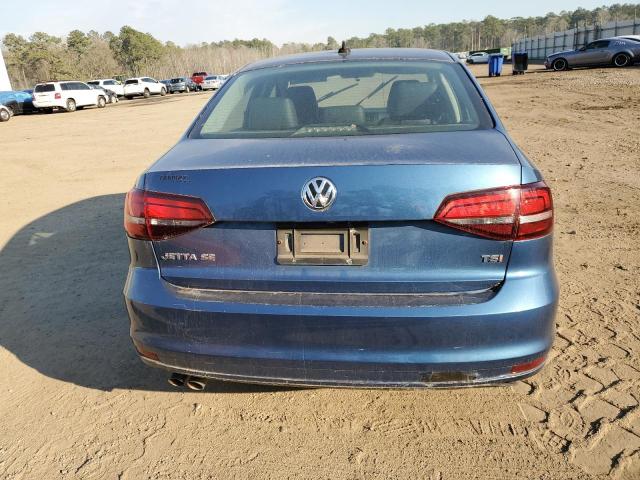 3VWD67AJ5GM382790 - 2016 VOLKSWAGEN JETTA SE BLUE photo 6