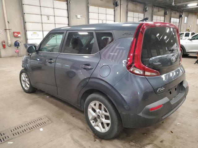 KNDJ23AU9L7017666 - 2020 KIA SOUL LX GRAY photo 2