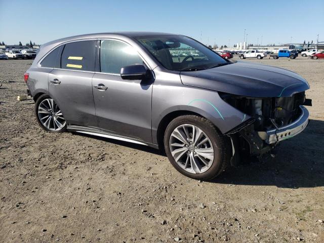 5J8YD4H55JL014962 - 2018 ACURA MDX TECHNOLOGY GRAY photo 4