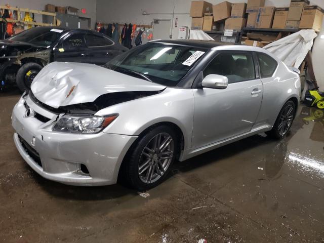 JTKJF5C71C3031486 - 2012 TOYOTA SCION TC SILVER photo 1