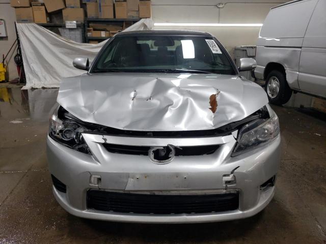 JTKJF5C71C3031486 - 2012 TOYOTA SCION TC SILVER photo 5