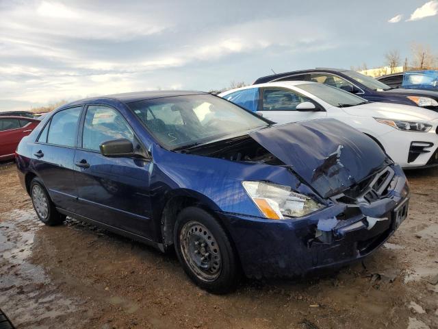 1HGCM56125A131402 - 2005 HONDA ACCORD DX BLUE photo 4