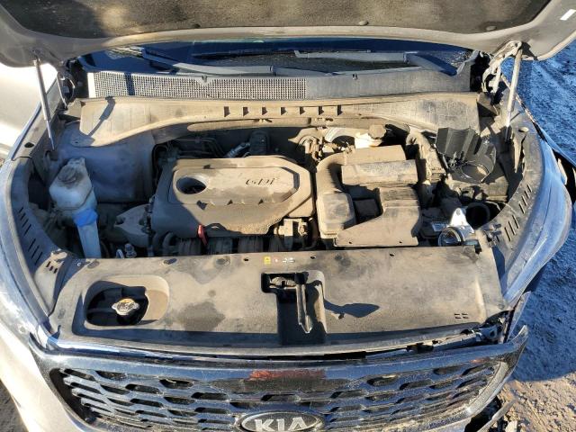 5XYPG4A39KG450382 - 2019 KIA SORENTO L GRAY photo 12