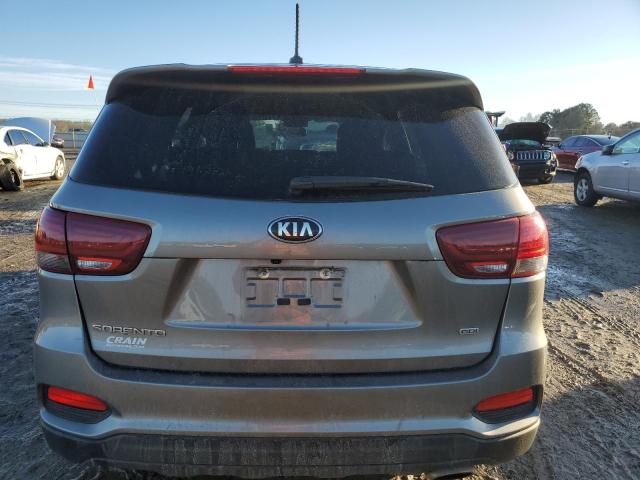 5XYPG4A39KG450382 - 2019 KIA SORENTO L GRAY photo 6