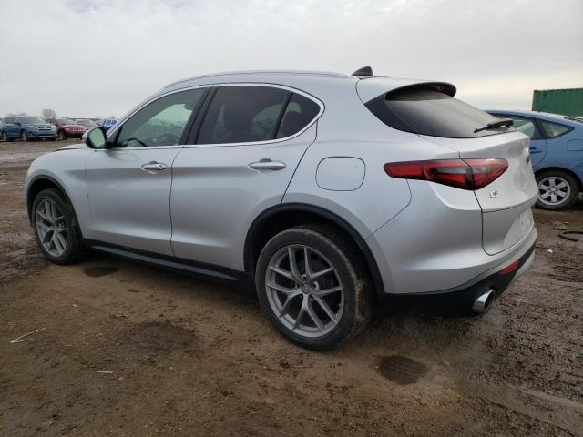 ZASFAKBN8J7B82526 - 2018 ALFA ROMEO STELVIO TI SILVER photo 2