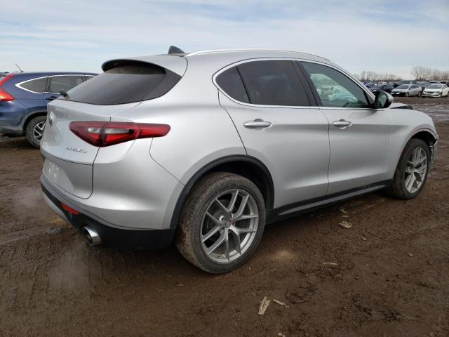ZASFAKBN8J7B82526 - 2018 ALFA ROMEO STELVIO TI SILVER photo 3
