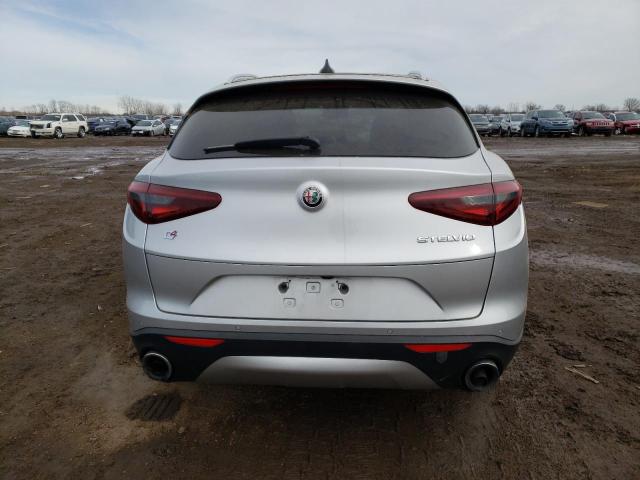 ZASFAKBN8J7B82526 - 2018 ALFA ROMEO STELVIO TI SILVER photo 6