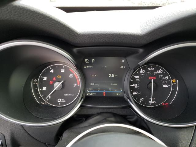 ZASFAKBN8J7B82526 - 2018 ALFA ROMEO STELVIO TI SILVER photo 9