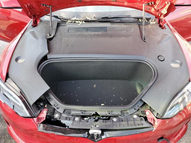 5YJSA1E54NF473649 - 2022 TESLA MODEL S Կարմիր լուսանկար 11