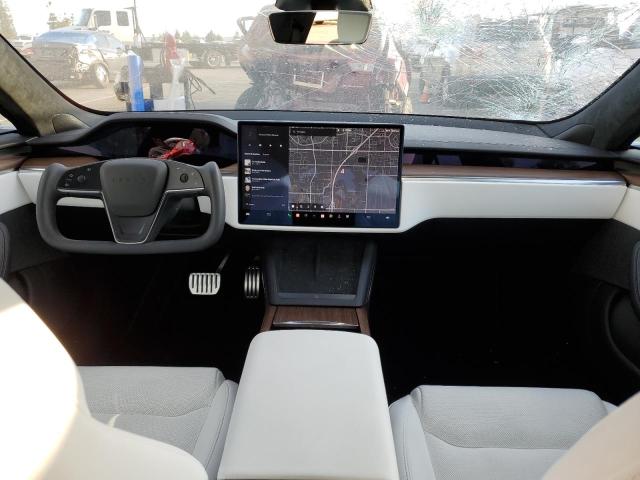 5YJSA1E54NF473649 - 2022 TESLA MODEL S Կարմիր լուսանկար 8